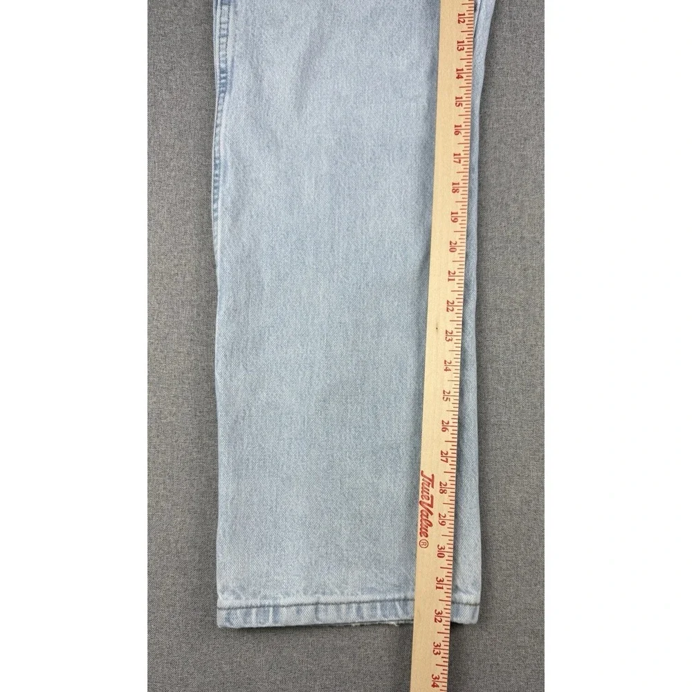 Wrangler Five Star Regular Fit Jeans Mens 38x32 Light Wash 100% Cotton USA